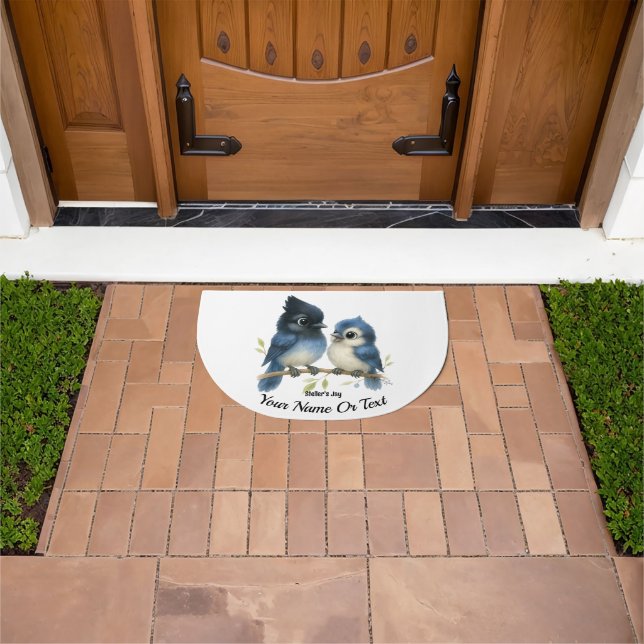 Sassy Steller's Jay Doormat (Outdoor)