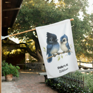 Sassy Steller's Jay House Flag