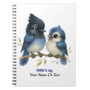 Sassy Steller's Jay  Notebook