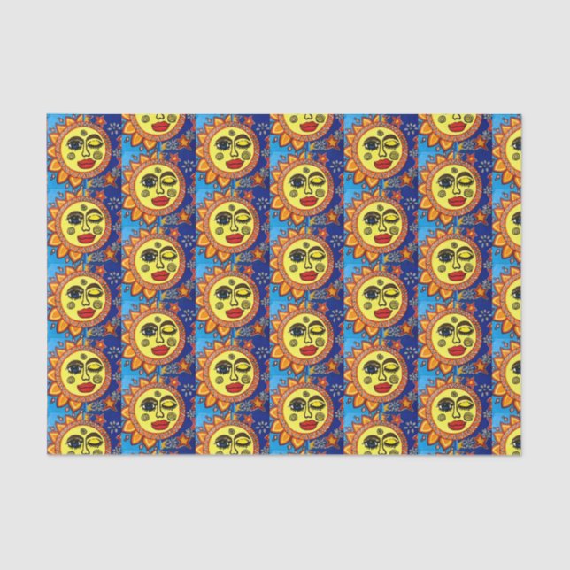 Sassy Sun Tissue Paper (Front)