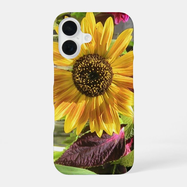 Sassy Sunflower iPhone Case (Back)