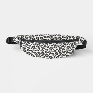 Sassy Tan Leopard Print Fanny Pack