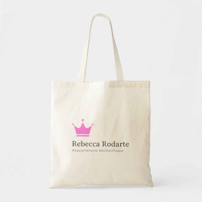 Sassy Tote Bag (Front)