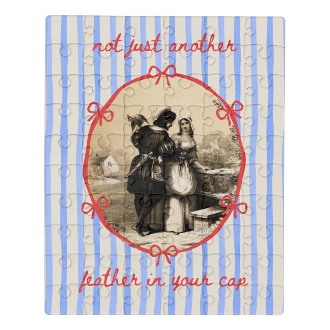 Sassy Victorian Breakup Puzzle Petty Humor Gift (Puzzle Vertical)