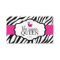Sassy Zebra Cupcake Business Card