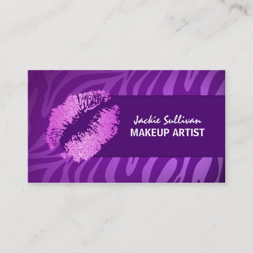 Makeup Artist Business Cards