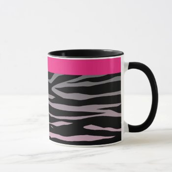 Sassy Zebra Mug by nzuridesigns at Zazzle
