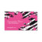 Sassy Zebra Print Business Cards