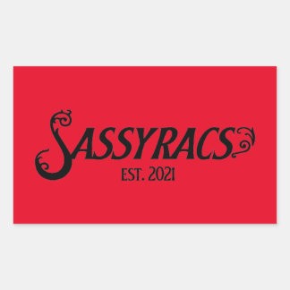 Sassyracs Rectangular Sticker