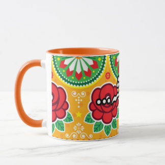Sasta Nasha Mug with Traditional Pakistan Truck Ar