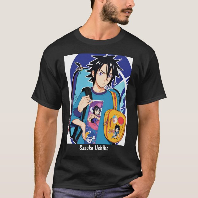 Sasuke Uchiha T-Shirt Exclusive Collection (Front)