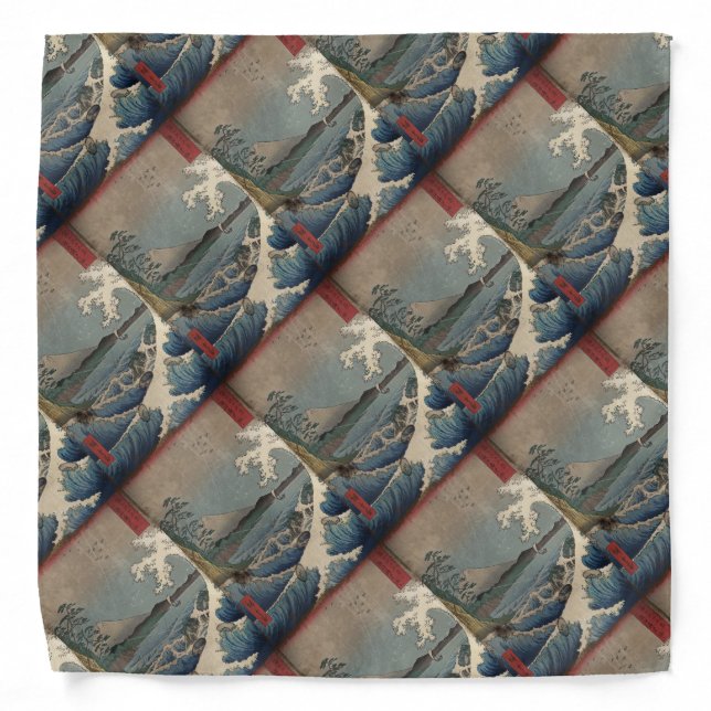 Sata and Mount Fuji Bandana (Front)