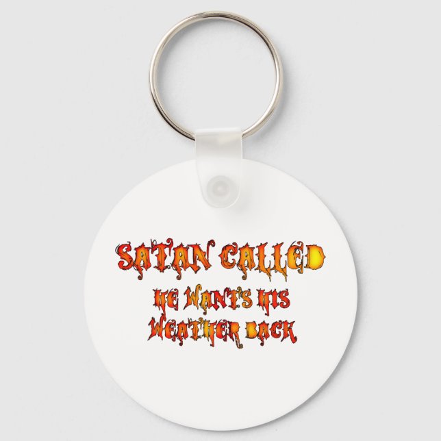 Satan Called Heat Wave 2011 Keychain (Front)