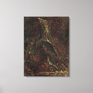 Satan Calling up his Legions Canvas Print