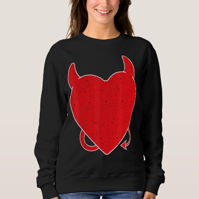 Satan Devil Occult Satanic Evil Lucifer 1 Sweatshirt (Front)