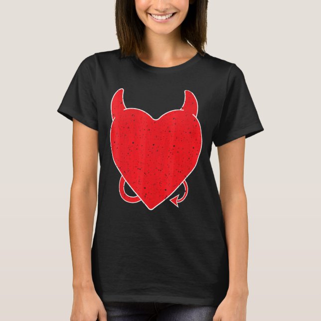 Satan Devil Occult Satanic Evil Lucifer 1 T-Shirt (Front)