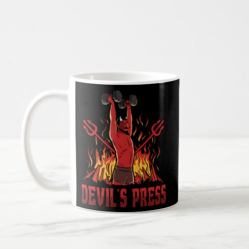Satan DevilS Press Bodybuilding Coffee Mug