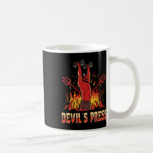 Satan Devil's Press Bodybuilding Coffee Mug