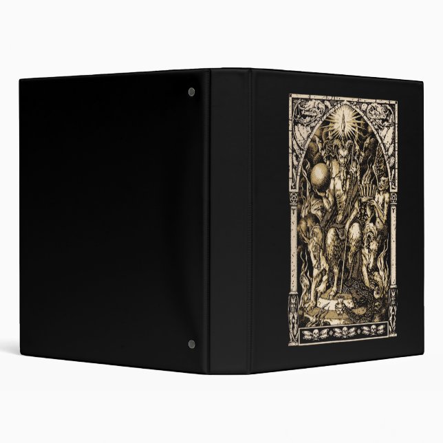 Satan Enthroned Binder (Background)