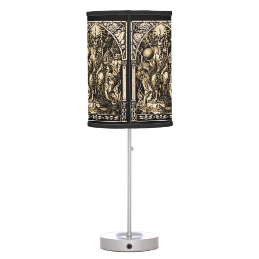 Satan Enthroned Lamp (Back)