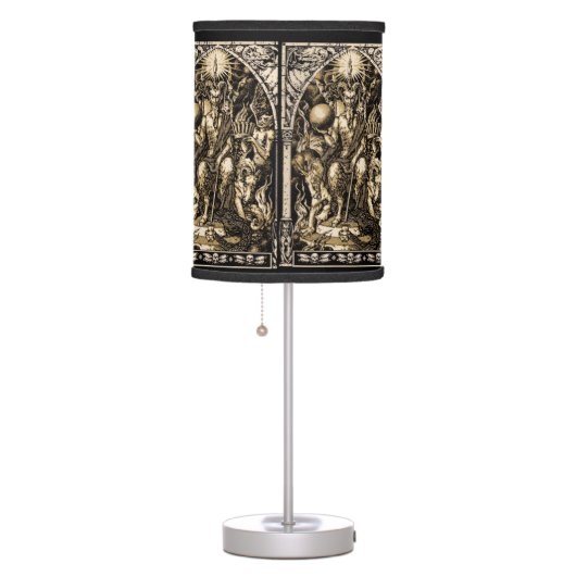 Satan Enthroned Lamp (Right)