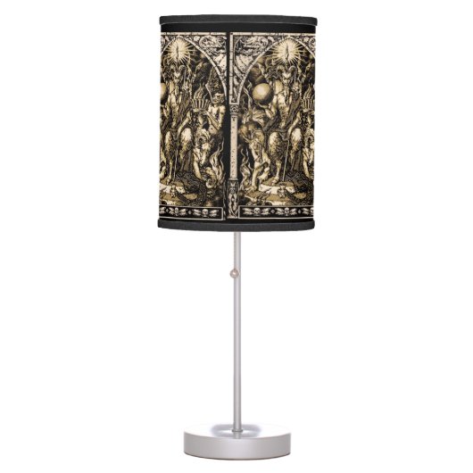Satan Enthroned Lamp (Front)
