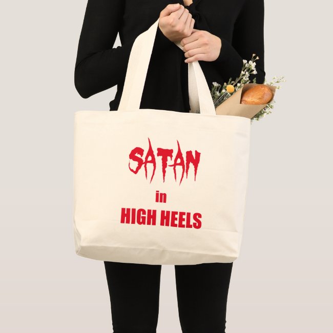 Satan in high heels | Funny quote