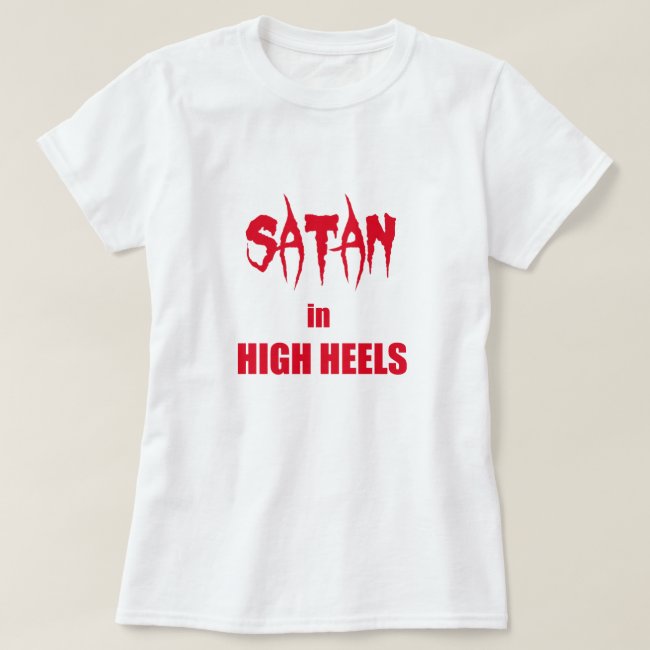 Satan in high heels | Funny quote