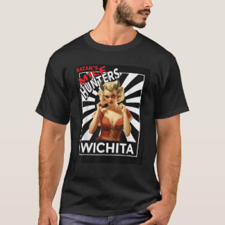 Satan s MILF Hunters of WICHITA Retro She Devil Ro T-Shirt