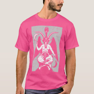 Satan Satanic Occult Devil Baphomet Goat T-Shirt