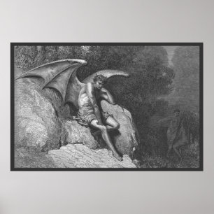 Satan Thinking 36x24 Poster