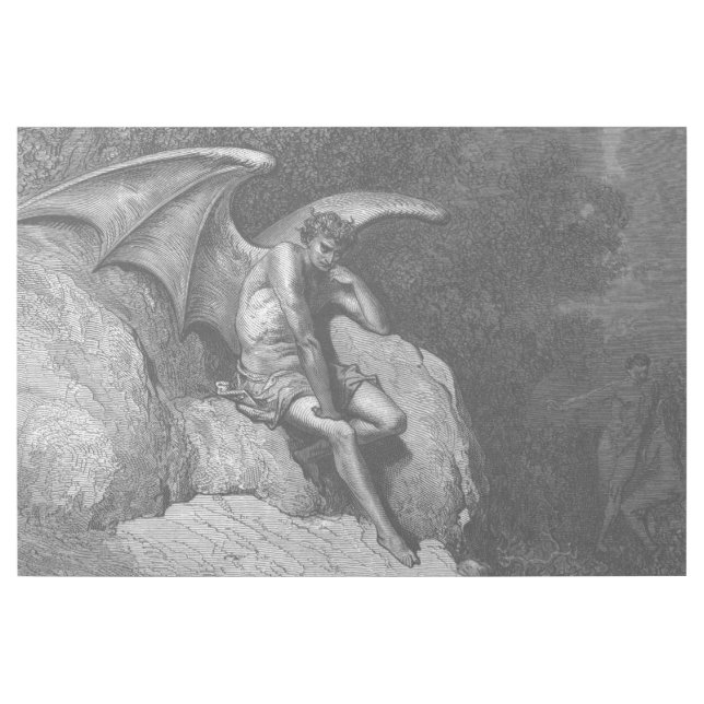 Satan Thinking  Gallery Wrap (Front)