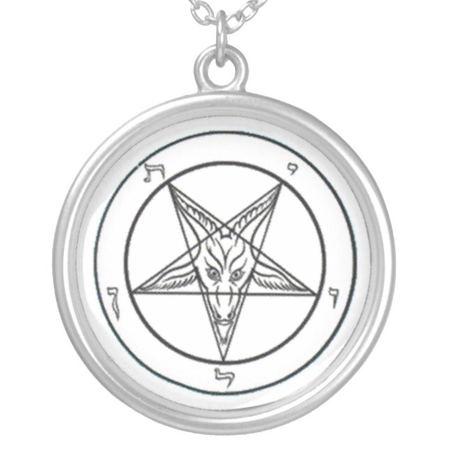 Satanic Baphomet Necklace (Front)