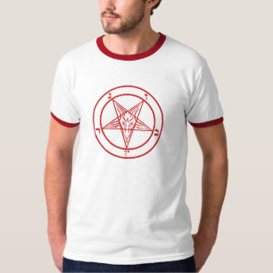Satanic Baphomet Pentagram T-Shirt
