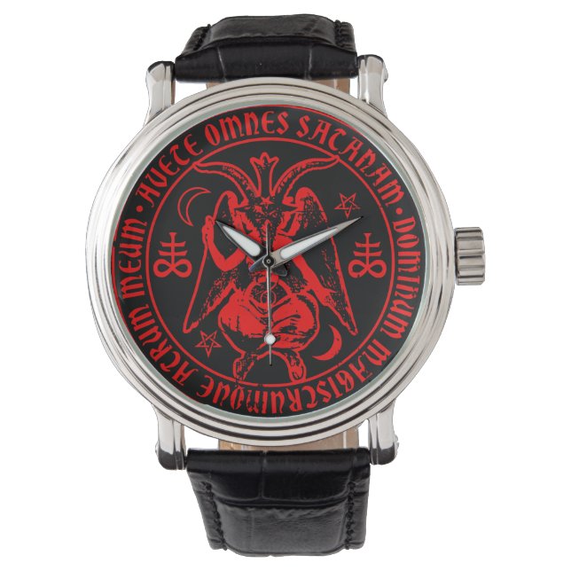 Satanic Baphomet Watch (Front)