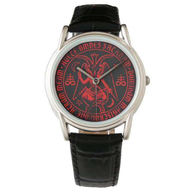 Satanic Baphomet Watch (Front)