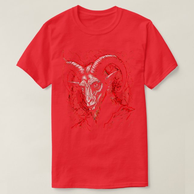 Satanic Goat T-Shirt (Design Front)