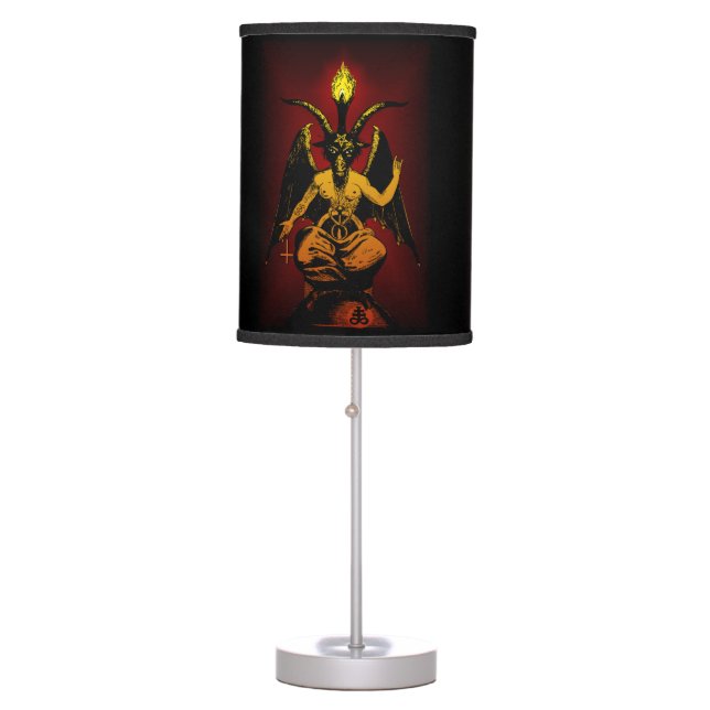 Satanic Goat Table Lamp (Front)