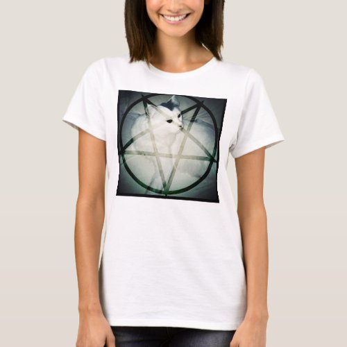 satanic kitty T_Shirt