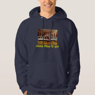 Satanic Last supper, Metal church qld Hoodie