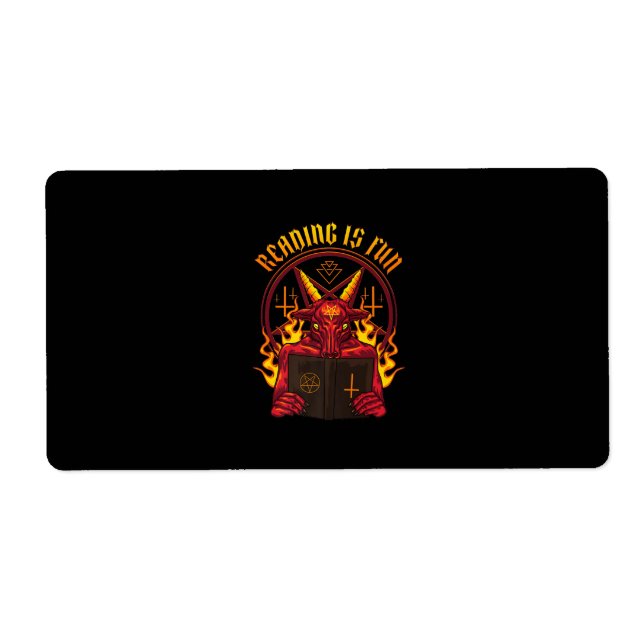 Satanic Pagan Goat Premium Label (Front)