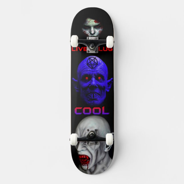 SATANIC Skateboard Deck (Front)