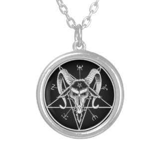 satanic symbol necklace