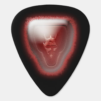 Satanic Toupee Guitar Pick