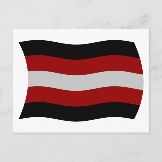 Satanism Flag Postcard (Front)