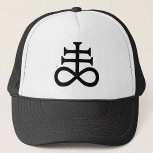 SATAN'S CROSS TRUCKER HAT