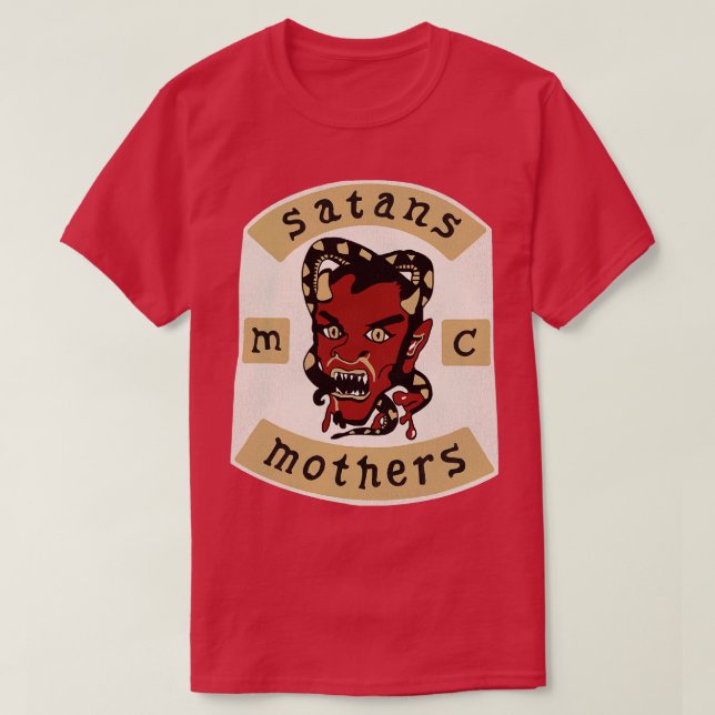 Satans Mothers The Warriors Movie T-Shirt (Design Front)