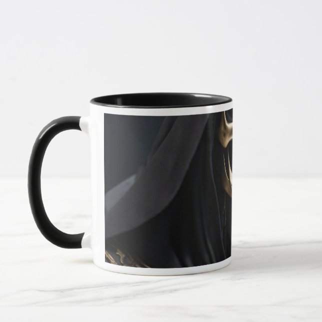 Satan's Sip: Devil's Mug" Mug (Left)