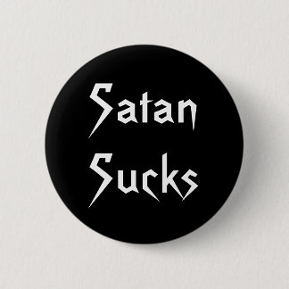 SatanSucks Pinback Button