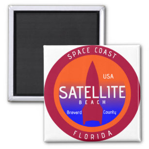 Satellite Beach Space Coast Magnet